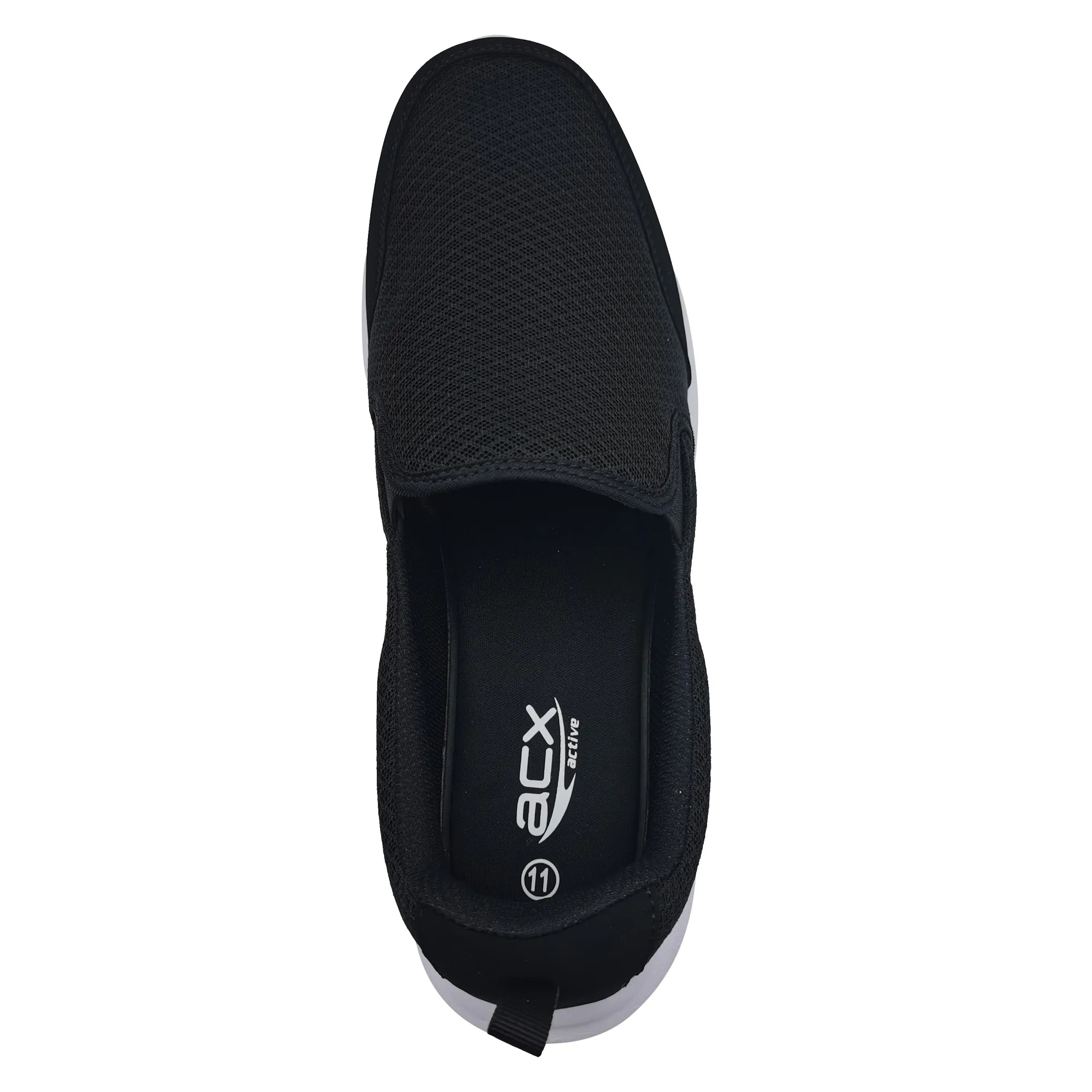 ACX ACTIVE Men's Basic Memory Foam Slip-On's