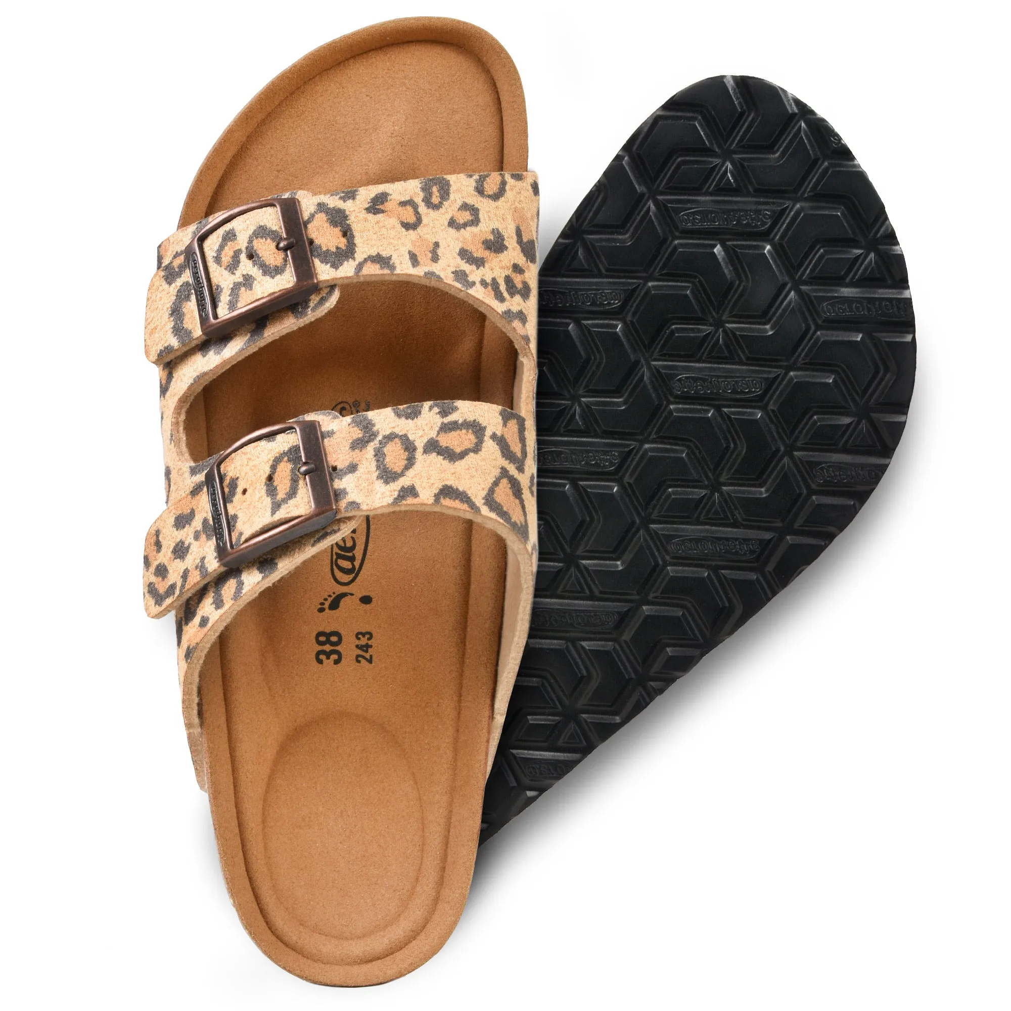 Aerothotic - Ellys Arch Supportive Adjustable Strap Slides - PU1110