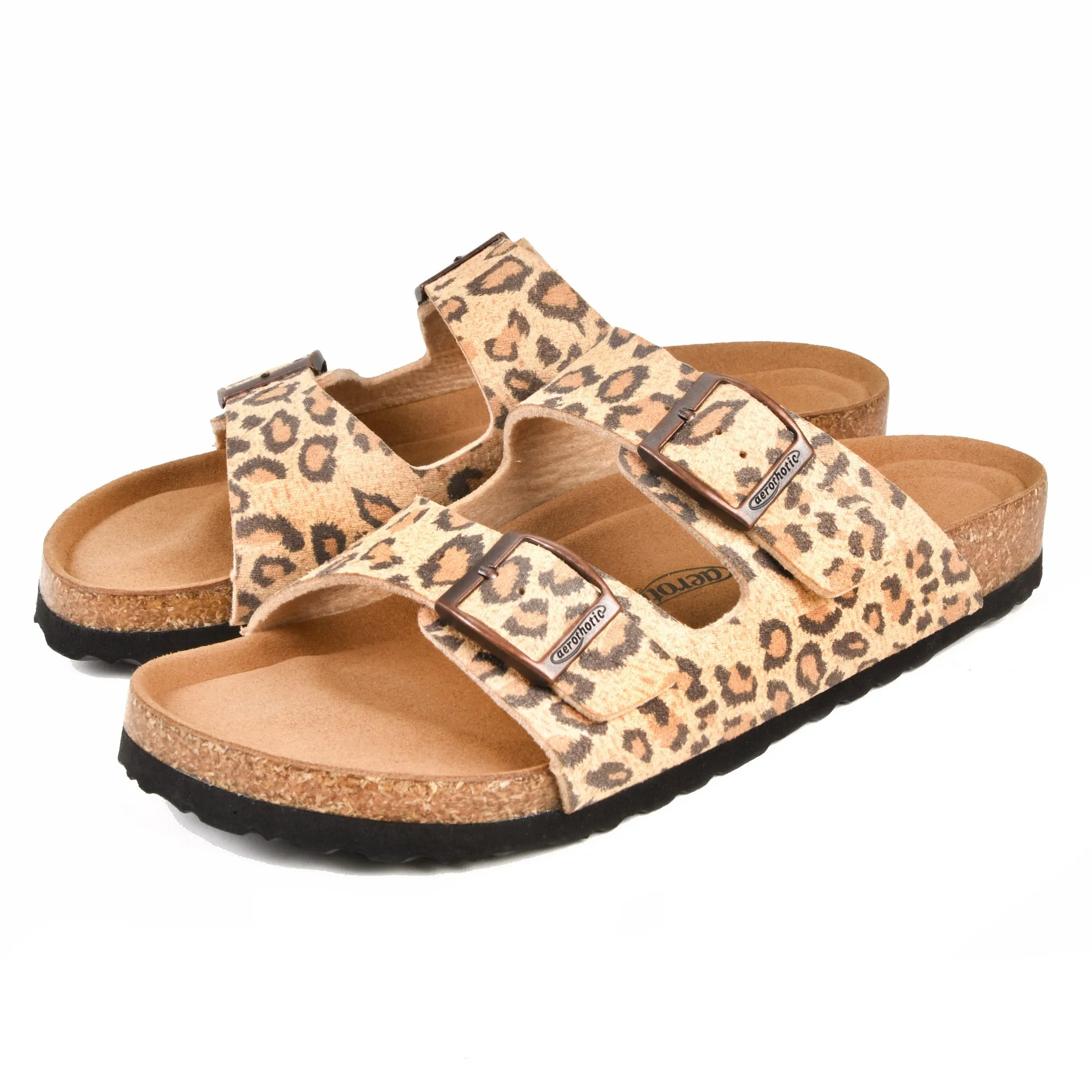 Aerothotic - Ellys Arch Supportive Adjustable Strap Slides - PU1110