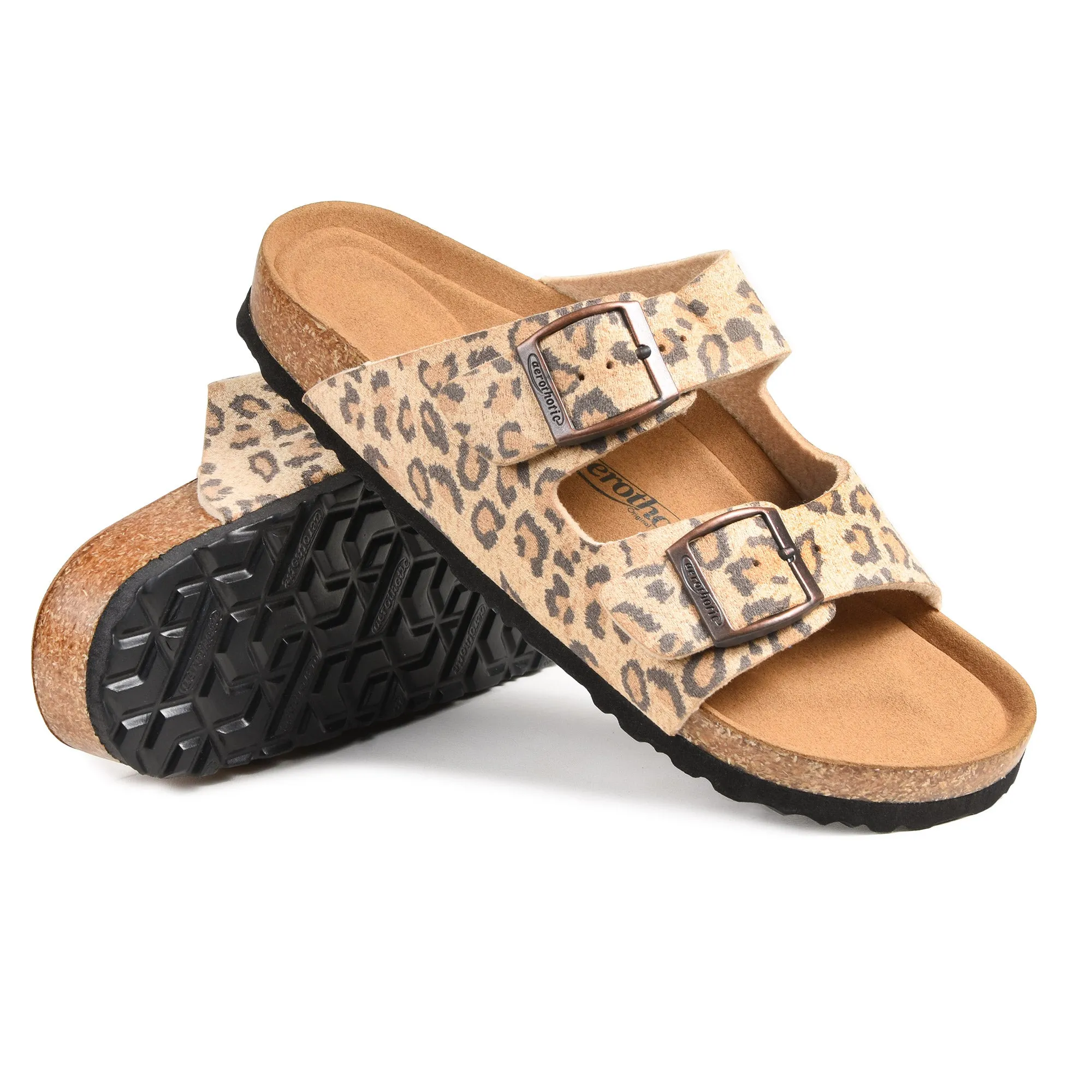 Aerothotic - Ellys Arch Supportive Adjustable Strap Slides - PU1110