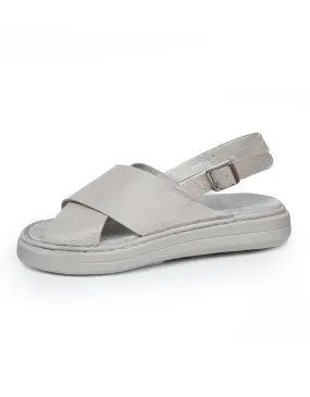 Albin Sandal Almond Leather