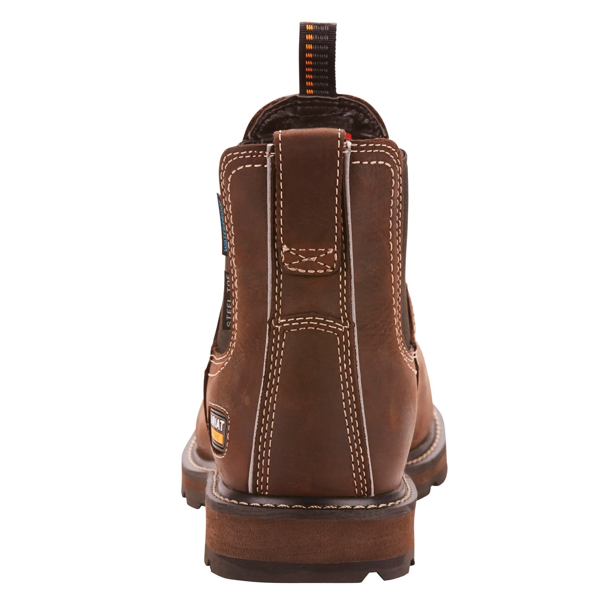 Ariat Men's Groundbreaker Chelsea Waterproof Steel Toe Work Boot