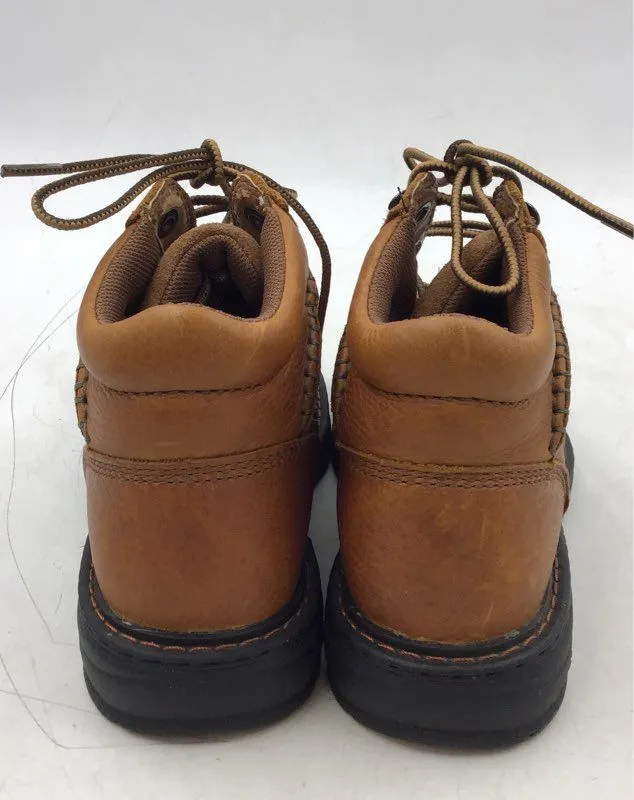 Ariat Women's Brown Leather Composite Toe Combat Boots - Size 6