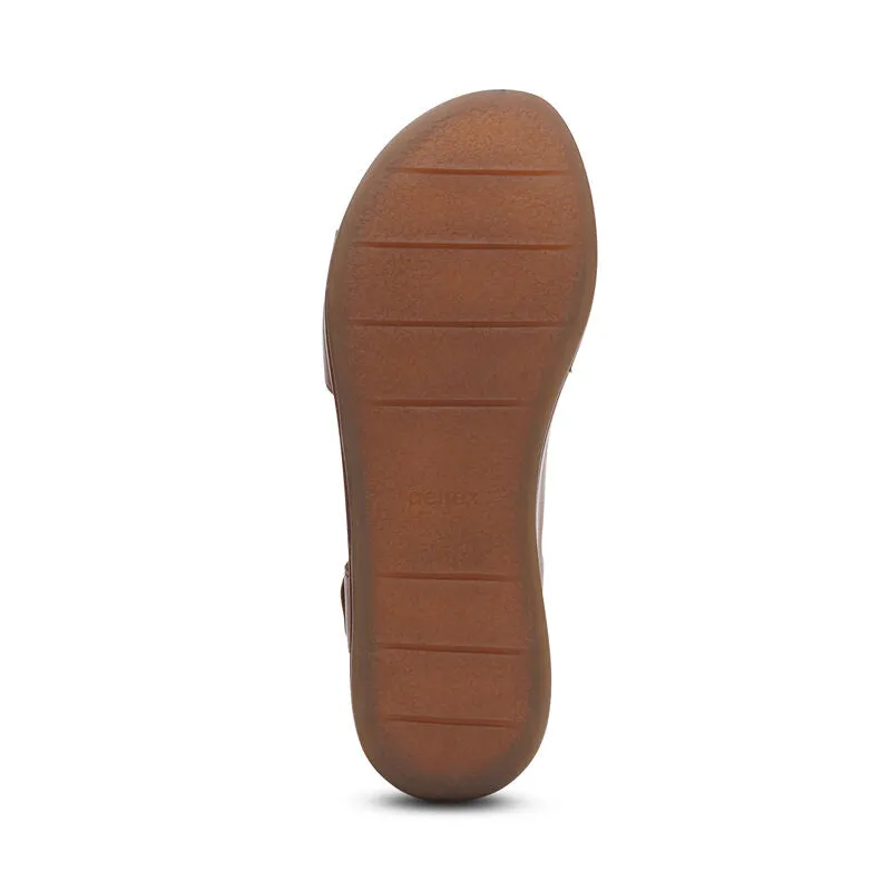 Ariel Adjustable Quarter Strap Wedge