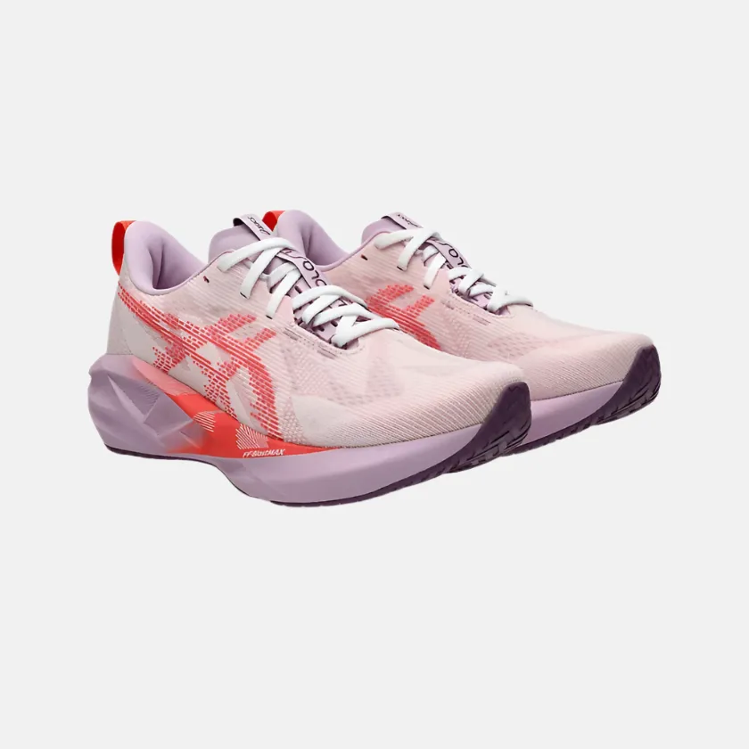 Asics Novablast 5 Women's Running Shoes - White/Coral Reef