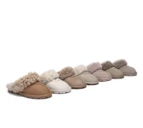AUSTRALIAN SHEPHERD® UGG Slipper Double Faced Sheepskin Waffle Curly