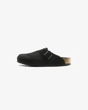 Birkenstock Boston Leather "Black" slippers