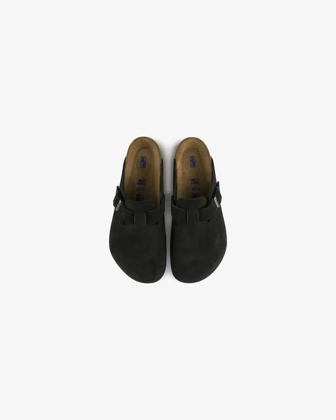 Birkenstock Boston Leather "Black" slippers