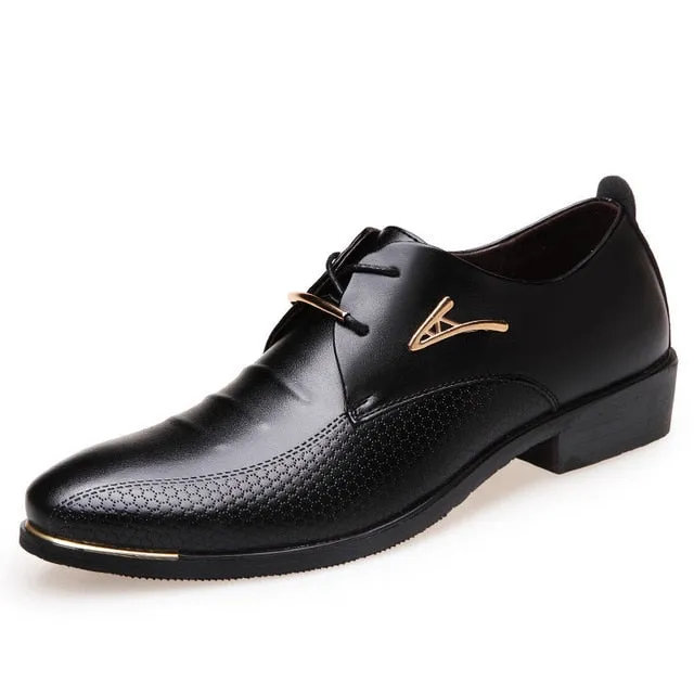 Black Shoes Oxford Breathable Formal Shoes