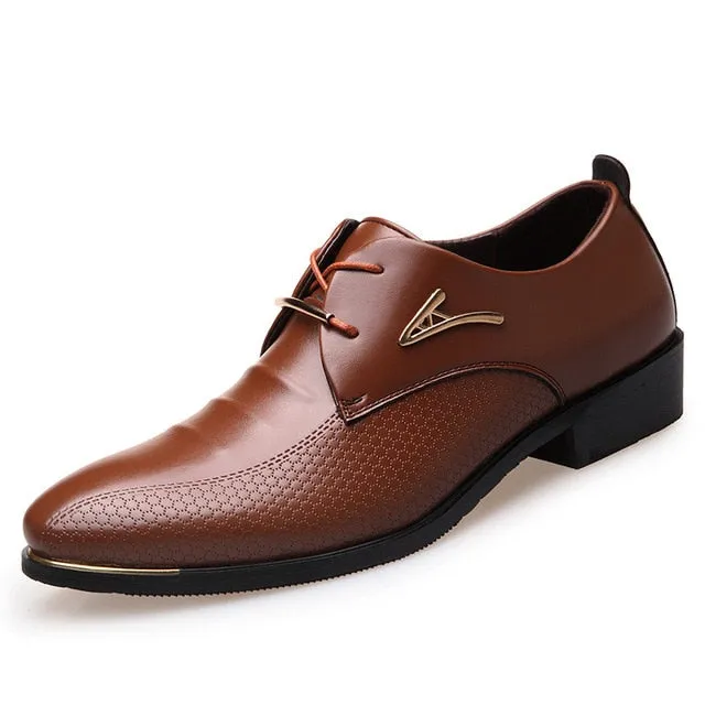 Black Shoes Oxford Breathable Formal Shoes