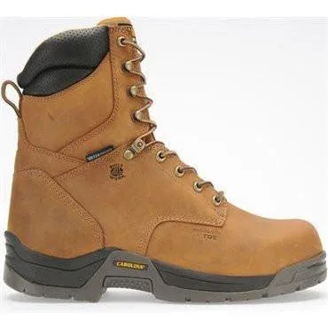 Carolina Men's Bruno Hi 8" Waterproof Comp Toe Work Boot - Brown - CA8520