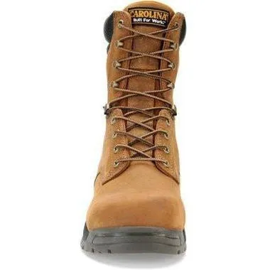 Carolina Men's Bruno Hi 8" Waterproof Comp Toe Work Boot - Brown - CA8520