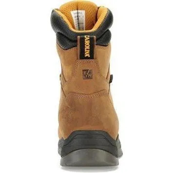 Carolina Men's Bruno Hi 8" Waterproof Comp Toe Work Boot - Brown - CA8520
