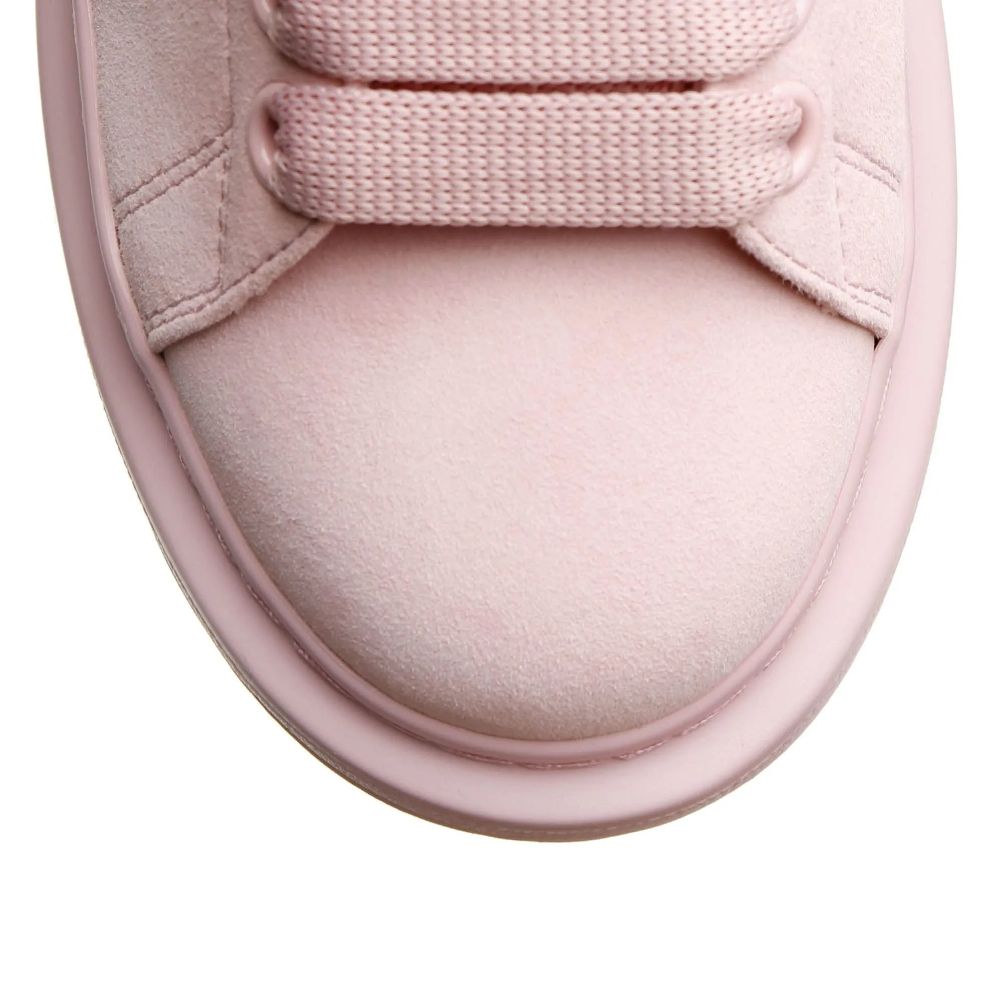 Classic rosebud suede sneakers