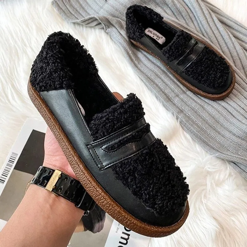 Cuzcare Snow Boots Women Soft Warm Winter Slippers