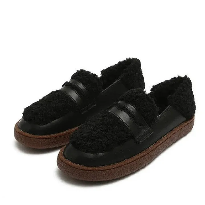 Cuzcare Snow Boots Women Soft Warm Winter Slippers