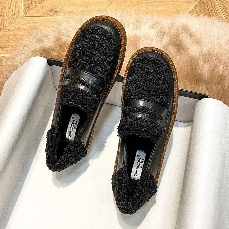 Cuzcare Snow Boots Women Soft Warm Winter Slippers
