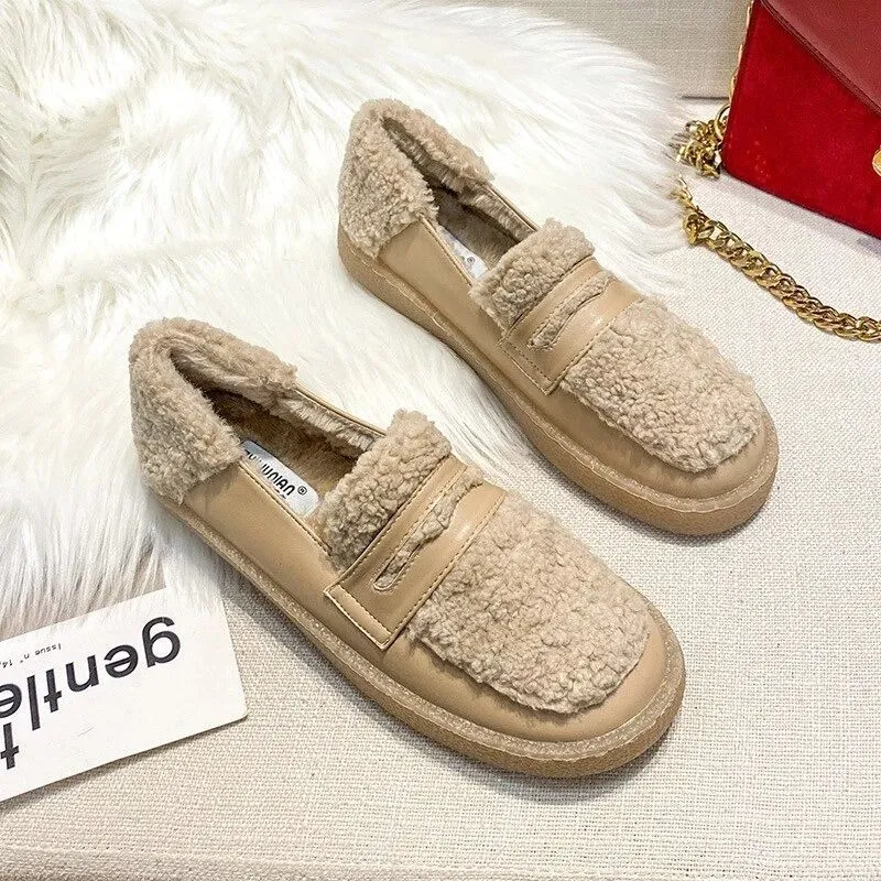 Cuzcare Snow Boots Women Soft Warm Winter Slippers