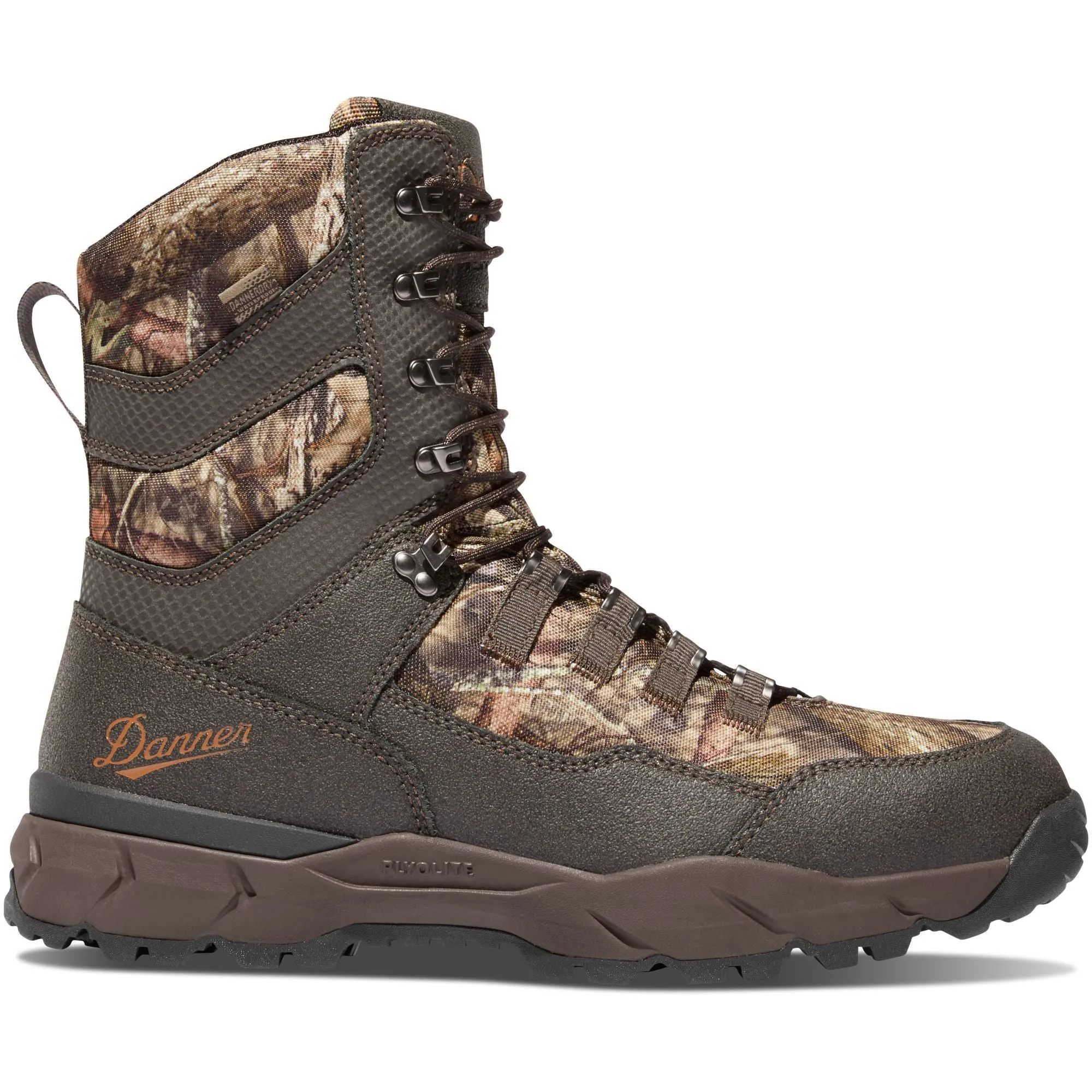 Danner Men's Vital 8" 1200G Insulated Waterproof Pac Hunt Boot - Mossy Oak - 41555