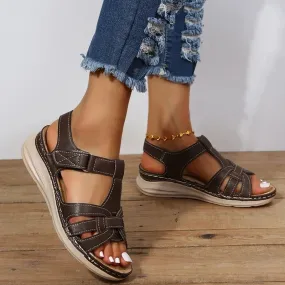 Elegant Orthopaedic Leather Sandals for Optimal Comfort