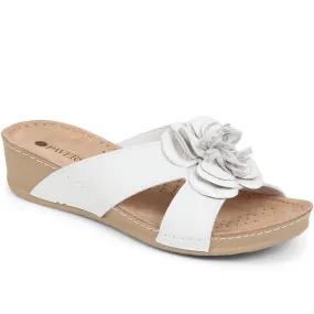 Embellished Mule Sandals - MUYA37003 / 323 446