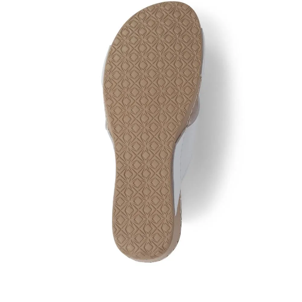 Embellished Mule Sandals - MUYA37003 / 323 446