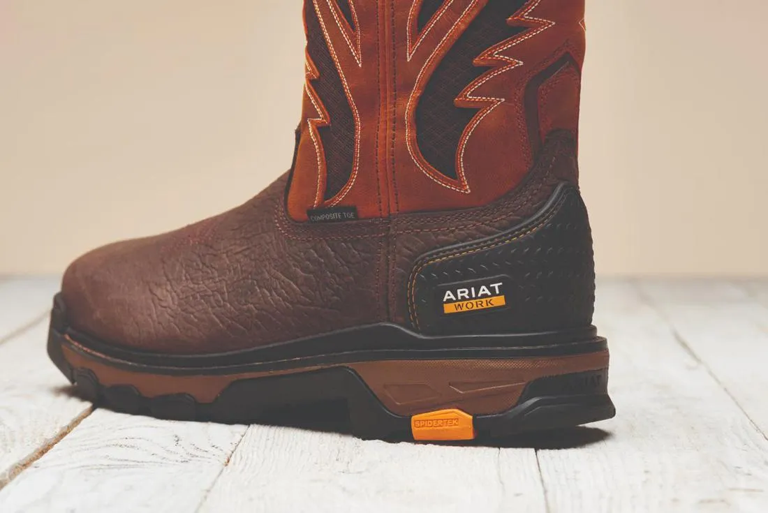 Intrepid VentTEK Composite-Toe Work Boot Bruin Brown