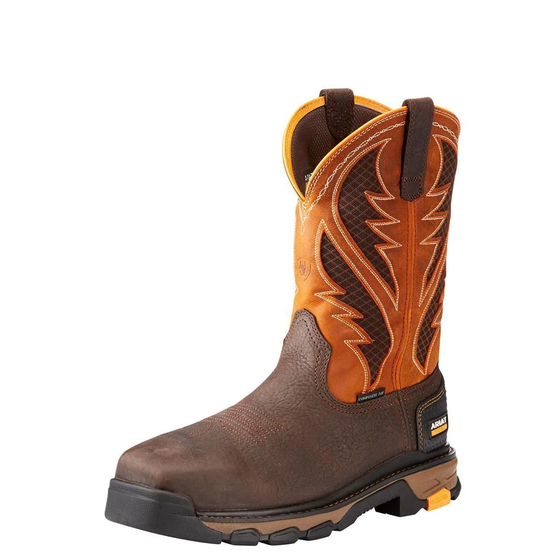 Intrepid VentTEK Composite-Toe Work Boot Bruin Brown