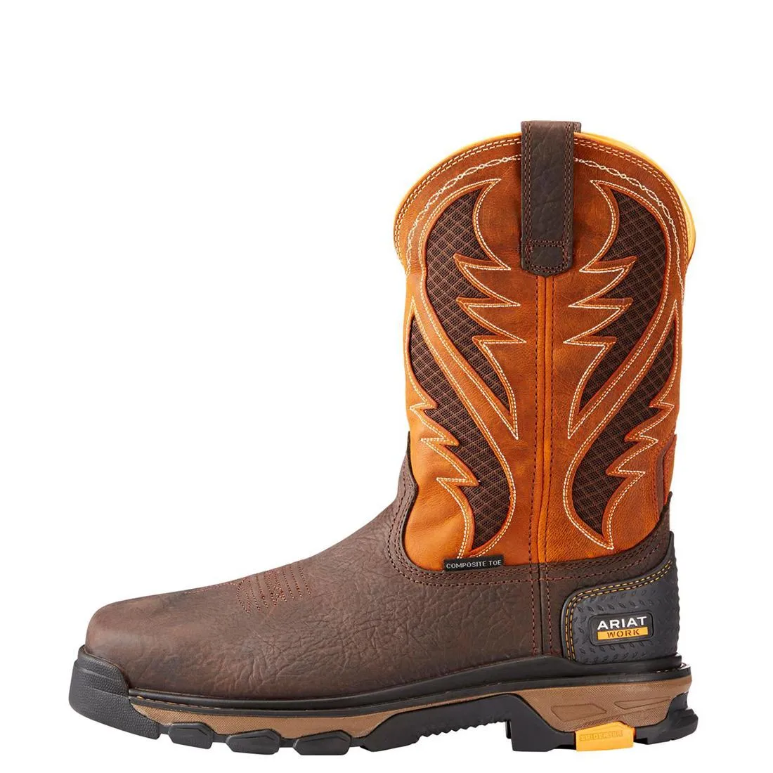 Intrepid VentTEK Composite-Toe Work Boot Bruin Brown
