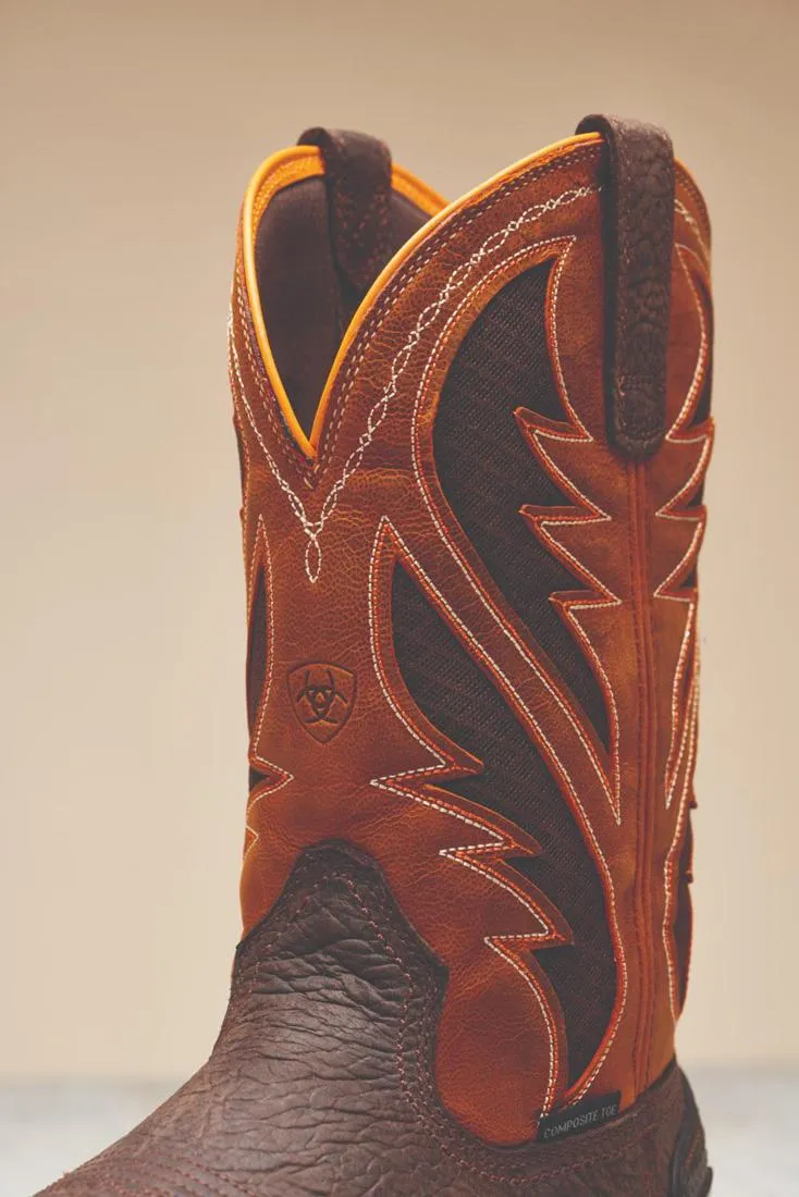 Intrepid VentTEK Composite-Toe Work Boot Bruin Brown