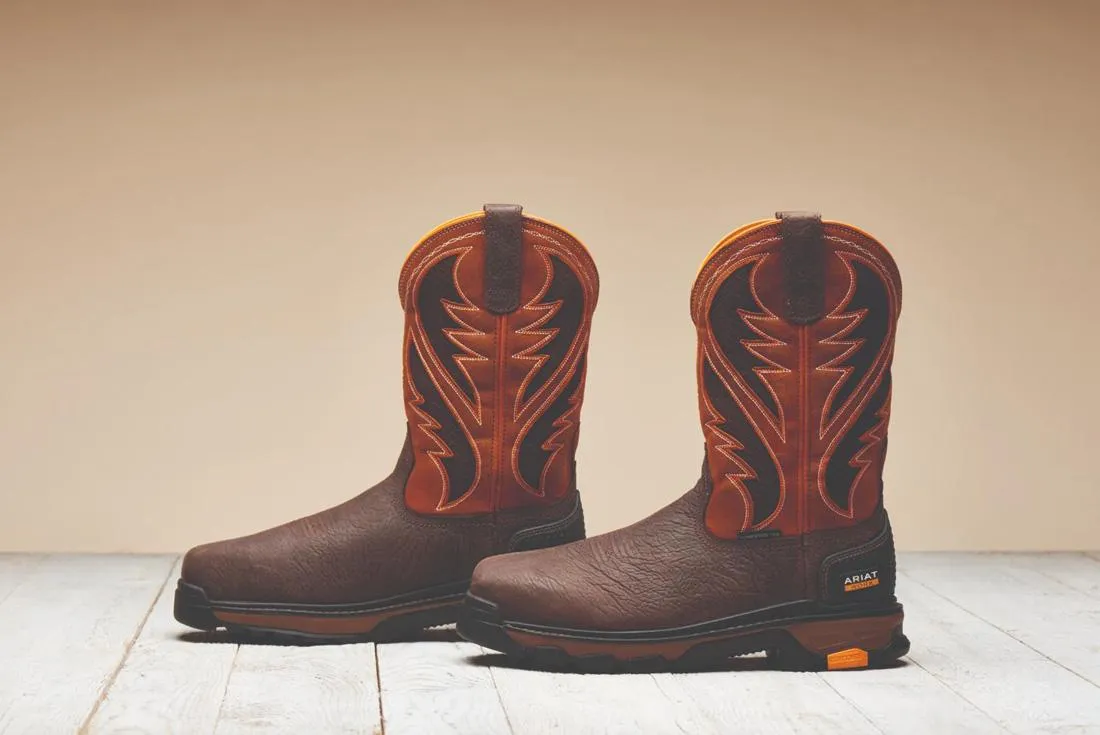 Intrepid VentTEK Composite-Toe Work Boot Bruin Brown
