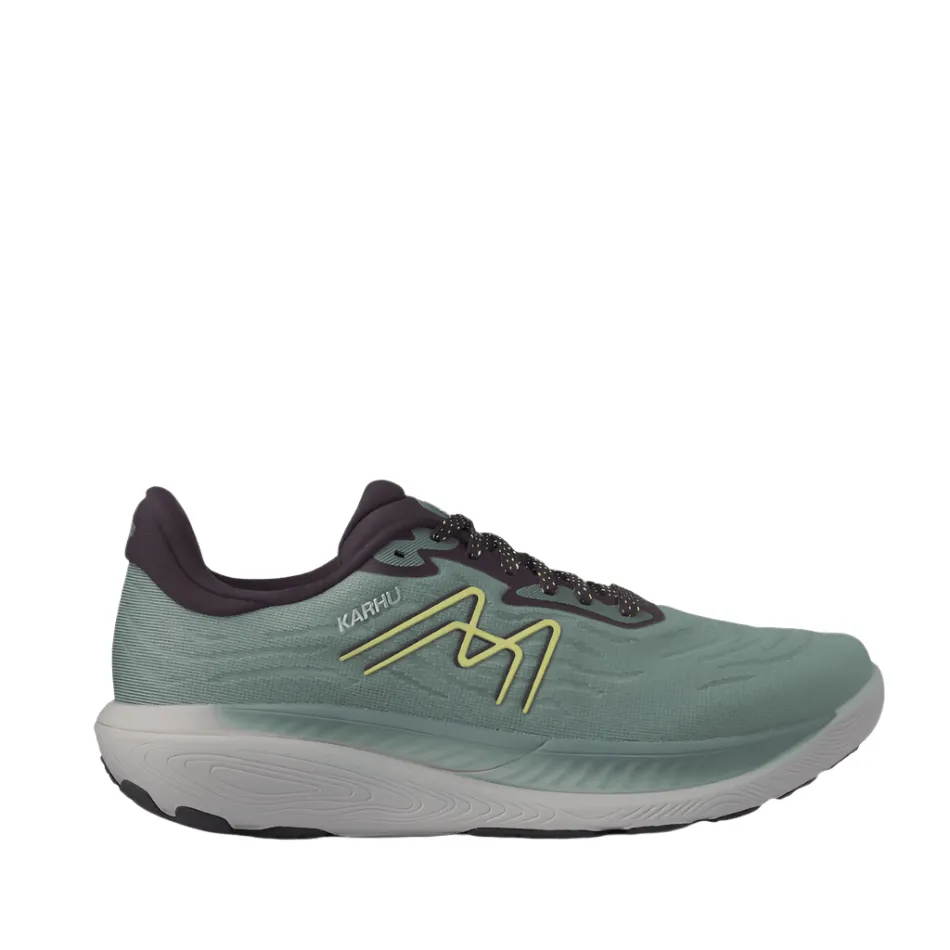 Karhu Men's Ikoni 3.0 Running Shoes in Green Milieu/Dusty Yellow SS25