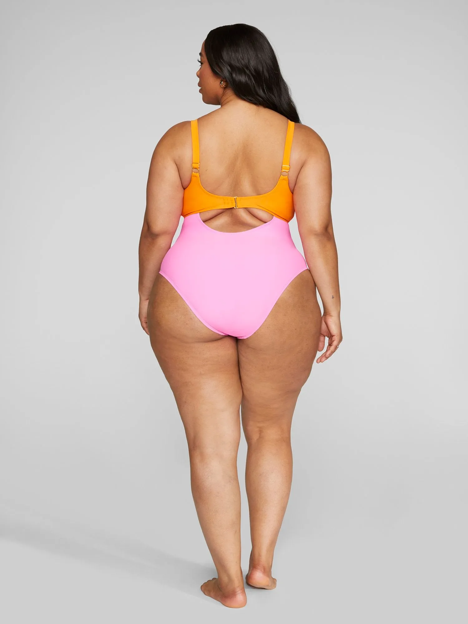 Lenora Colorblock One-Piece Swimsuit