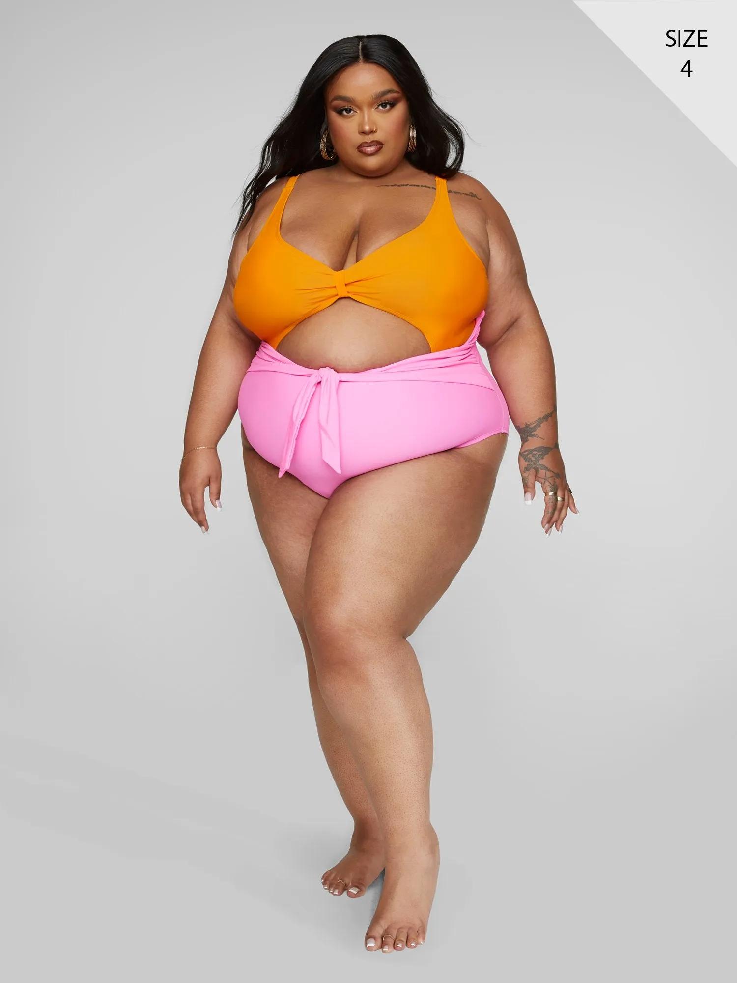 Lenora Colorblock One-Piece Swimsuit