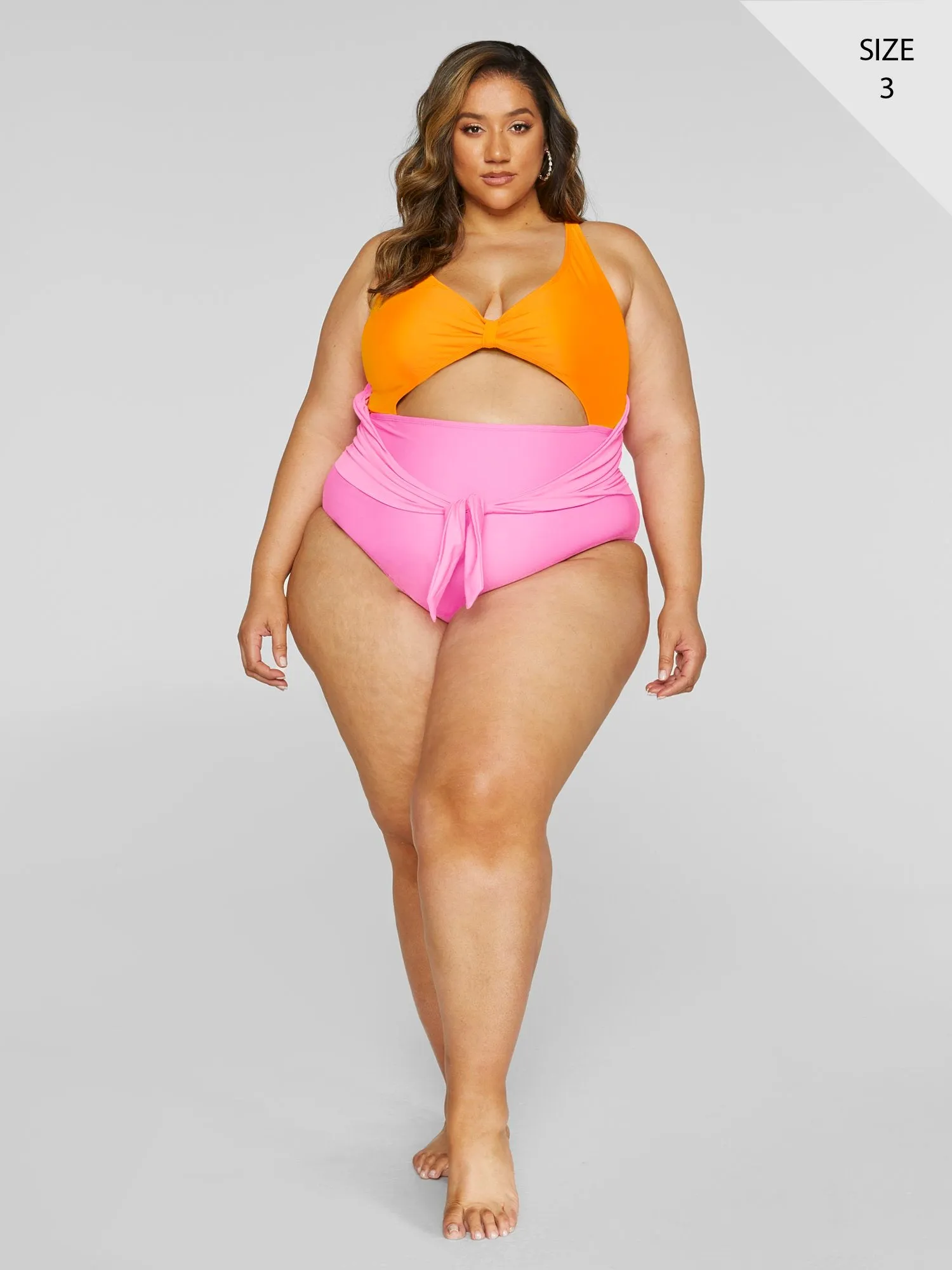 Lenora Colorblock One-Piece Swimsuit