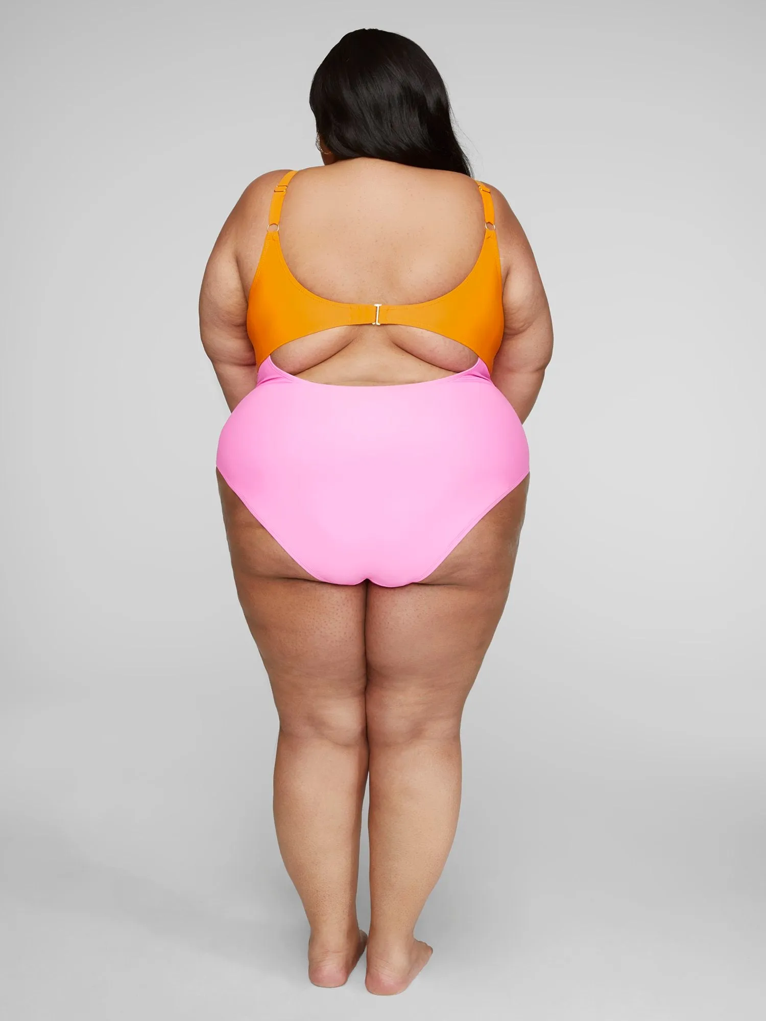 Lenora Colorblock One-Piece Swimsuit