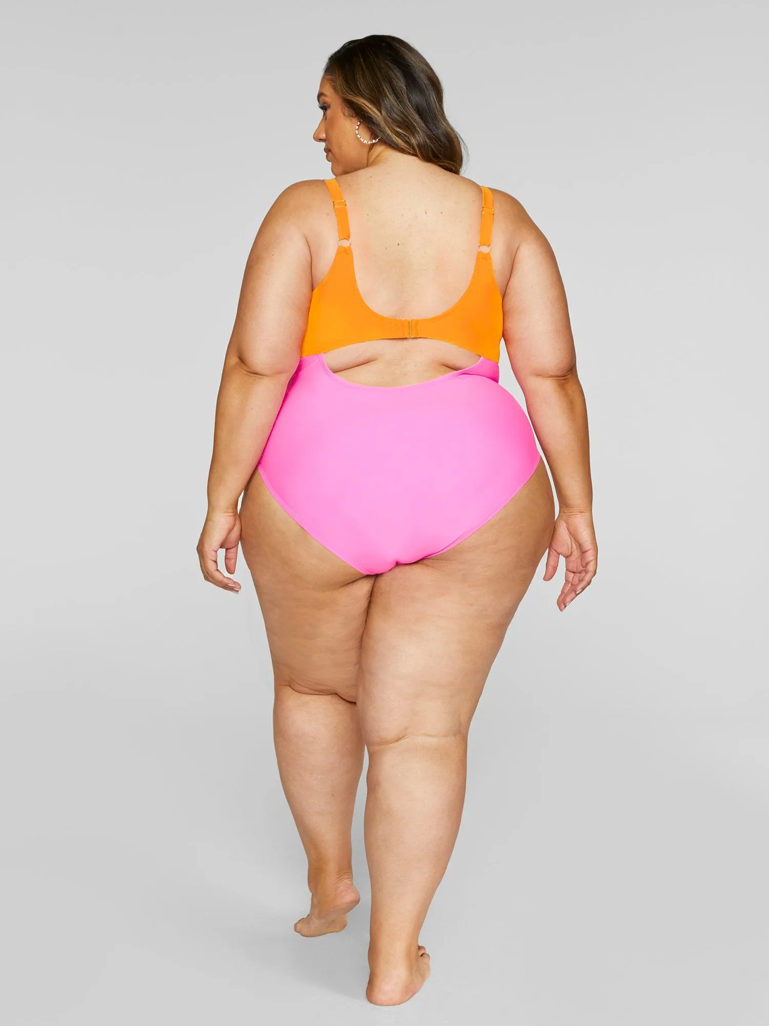 Lenora Colorblock One-Piece Swimsuit