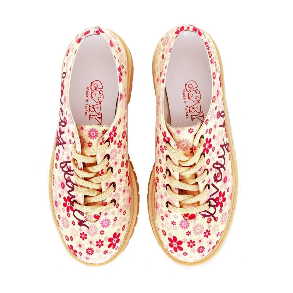 Lovely Flower Oxford Shoes TMK5504