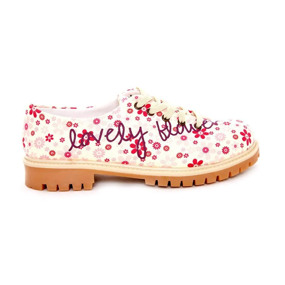 Lovely Flower Oxford Shoes TMK5504