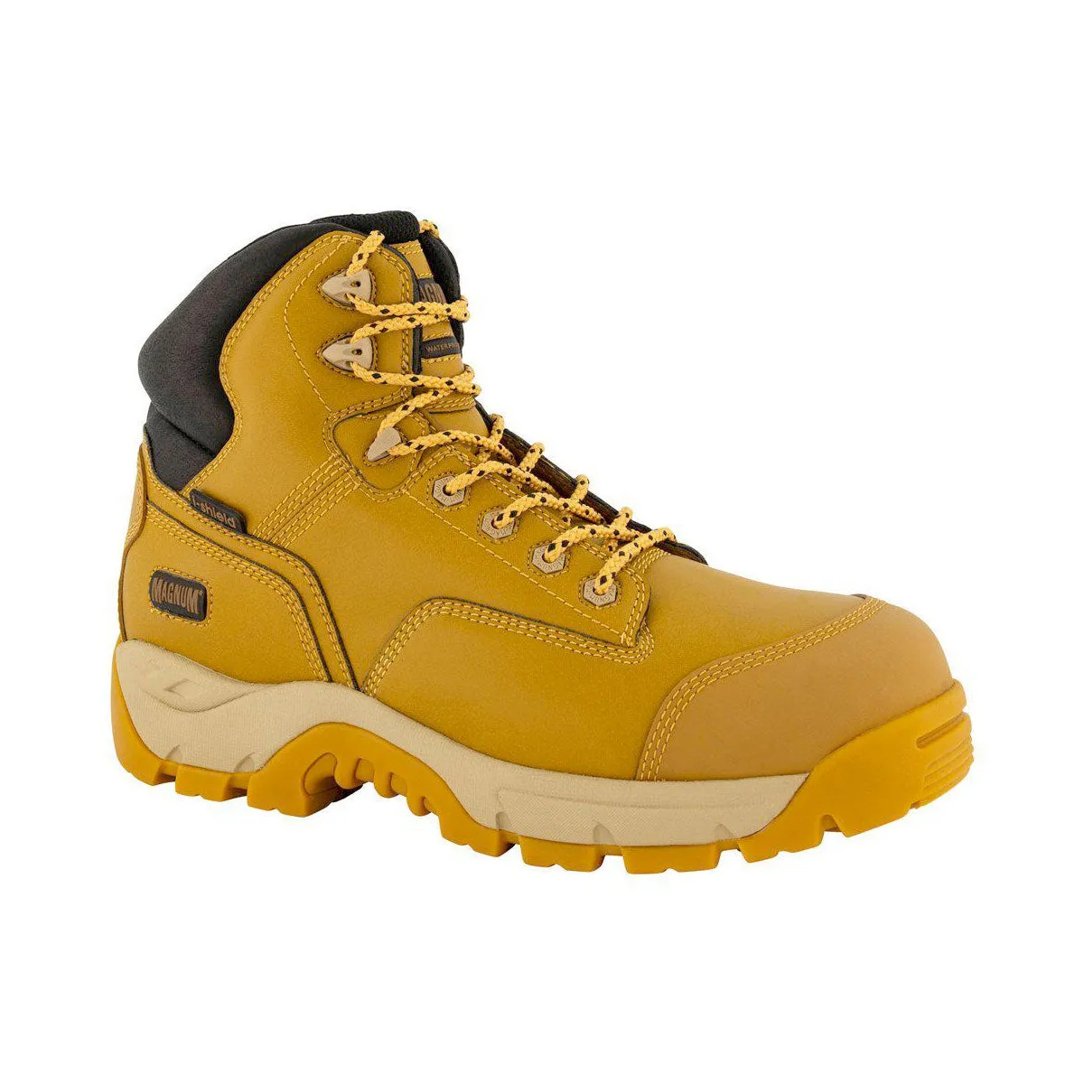 Magnum Precision Max Side-Zip Composite Toe Waterproof iShield Boot Wheat