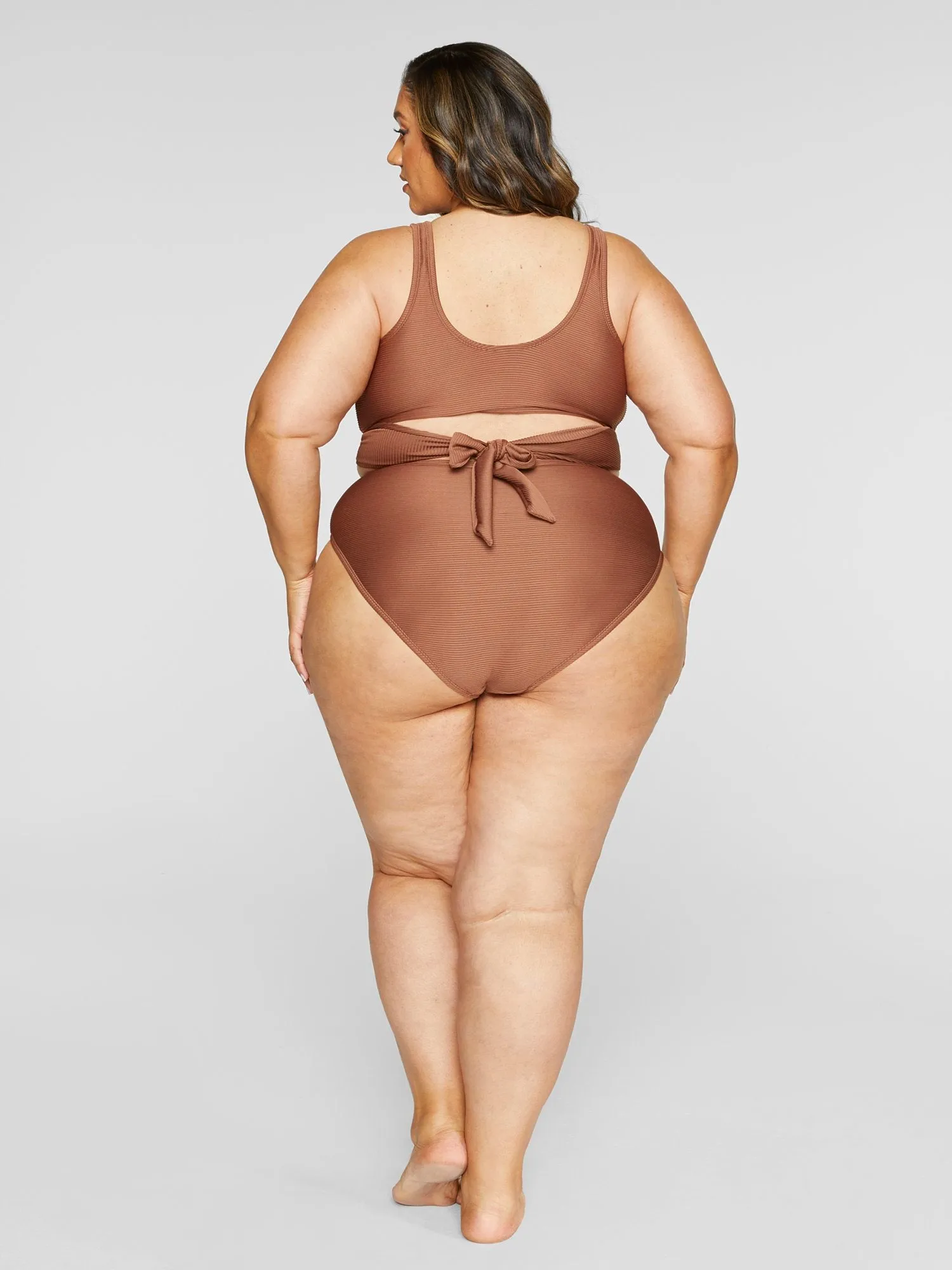 Mara Twist Front Monokini Swimsuit