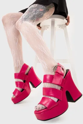 Mentally Wired Platform Sandals
