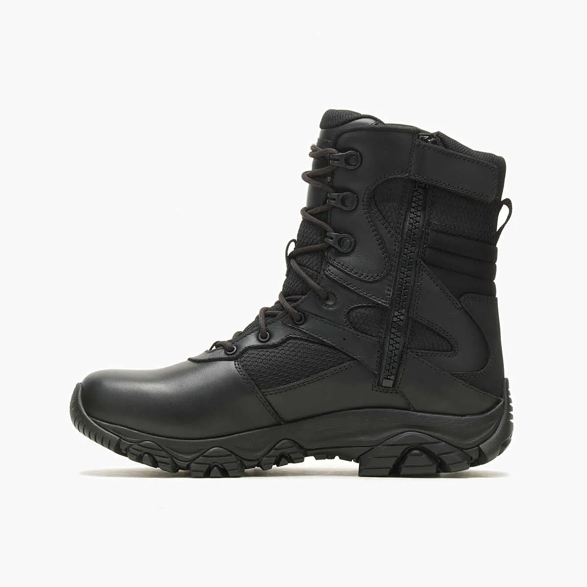 Merrell Tactical MOAB 3 Response Side Zip Waterproof 8 Inches Boot Black