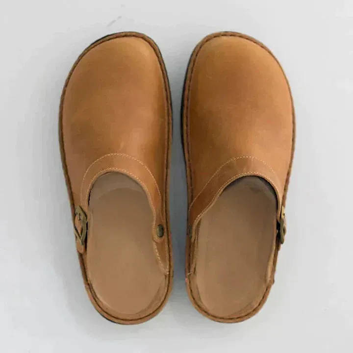 Mory |  Orthopaedic Leather Clogs
