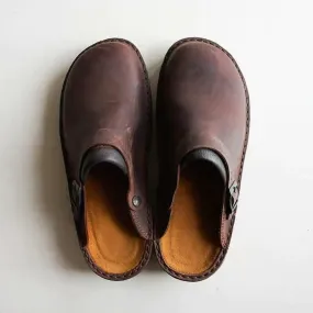 Mory |  Orthopaedic Leather Clogs