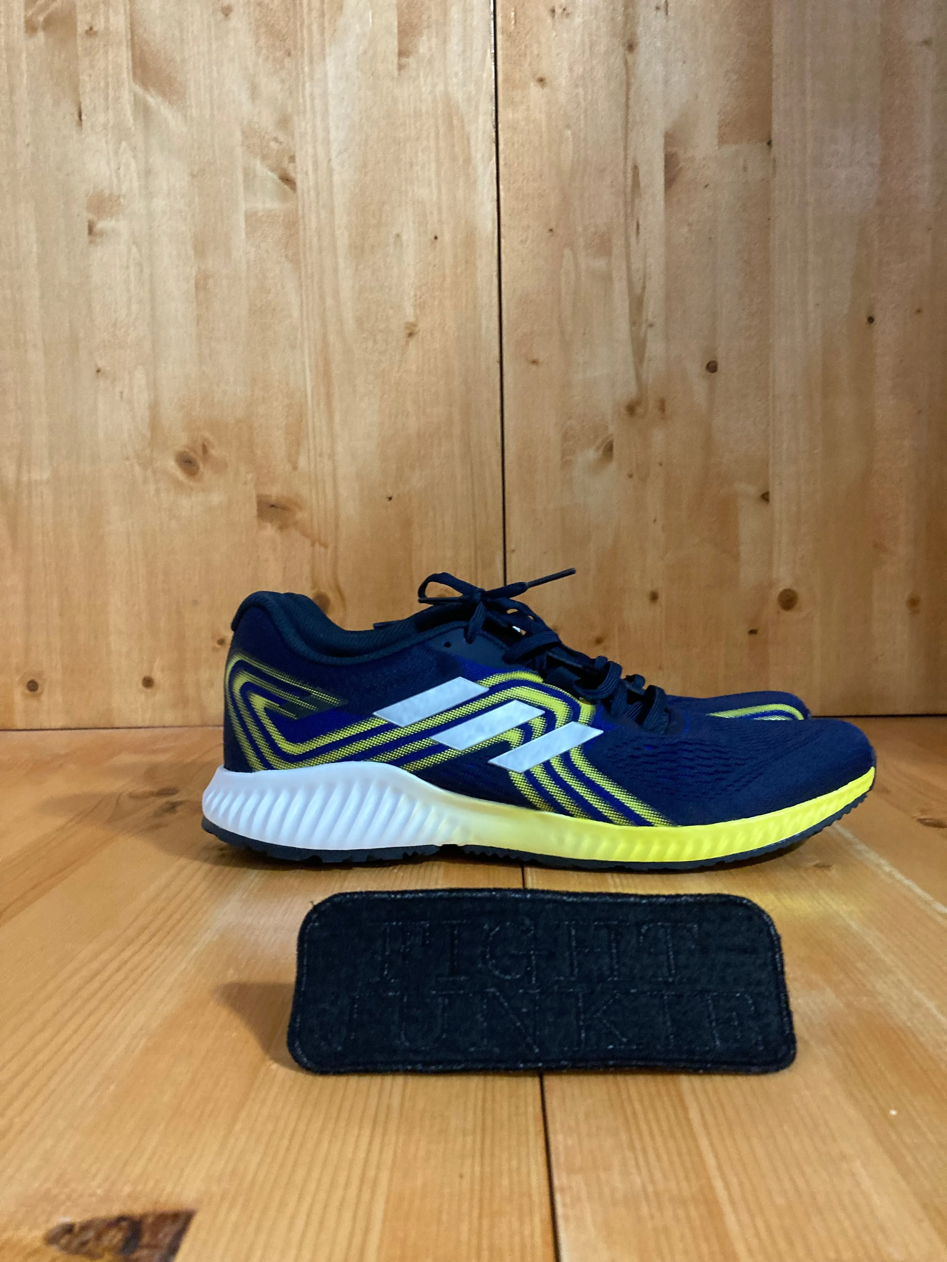 NEW! ADIDAS AREOBOUNCE 2 Men's Size 11.5 Running Training Shoes Sneakers Blue AQ0534