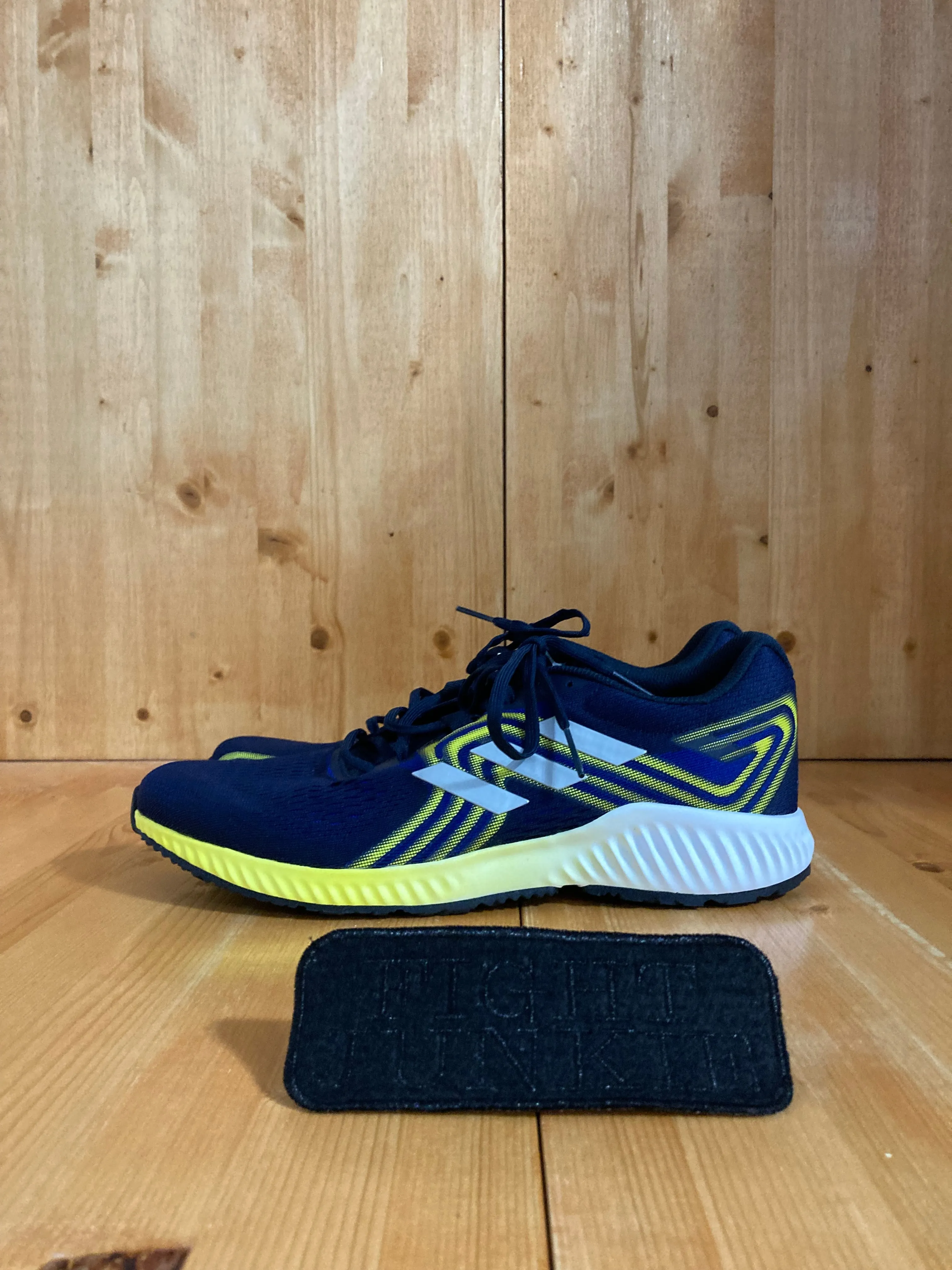 NEW! ADIDAS AREOBOUNCE 2 Men's Size 11.5 Running Training Shoes Sneakers Blue AQ0534