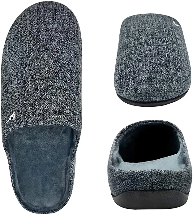 New Orthotic Slippers with Arch Support for Plantar Fasciitis Pain Relief, Comfortable Orthopedic Clog House Shoes with Indoor Outdoor Anti-Skid Rubber, Men's Sz 8-8.5, Women's 10-10.5