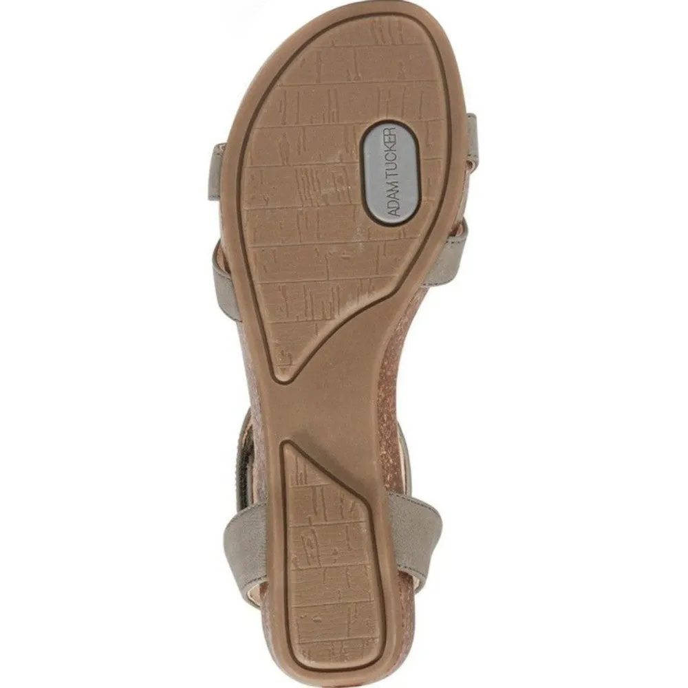 Newport Alpaca Adam Tucker Leather Flat Sandal
