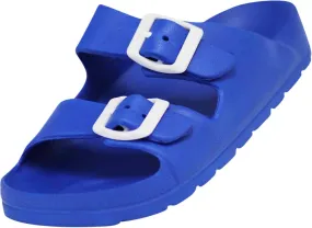 Norty Girls 12-4 Royal 2 Strap Clog C1095G